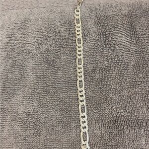 Men's Silver Chain Bracelet